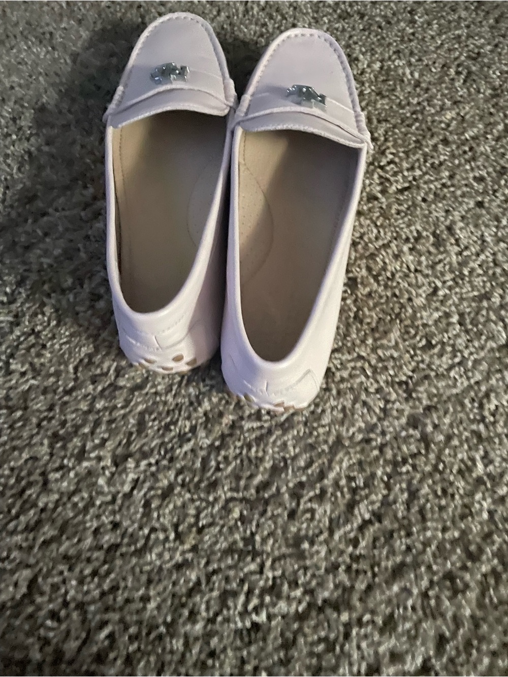 Ralph Lauren Pale Pink Leather RL Bit Loafers. Never Worn. Bought the wrong size - Picture 6 of 10